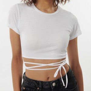 Tied-Up Micro Tee